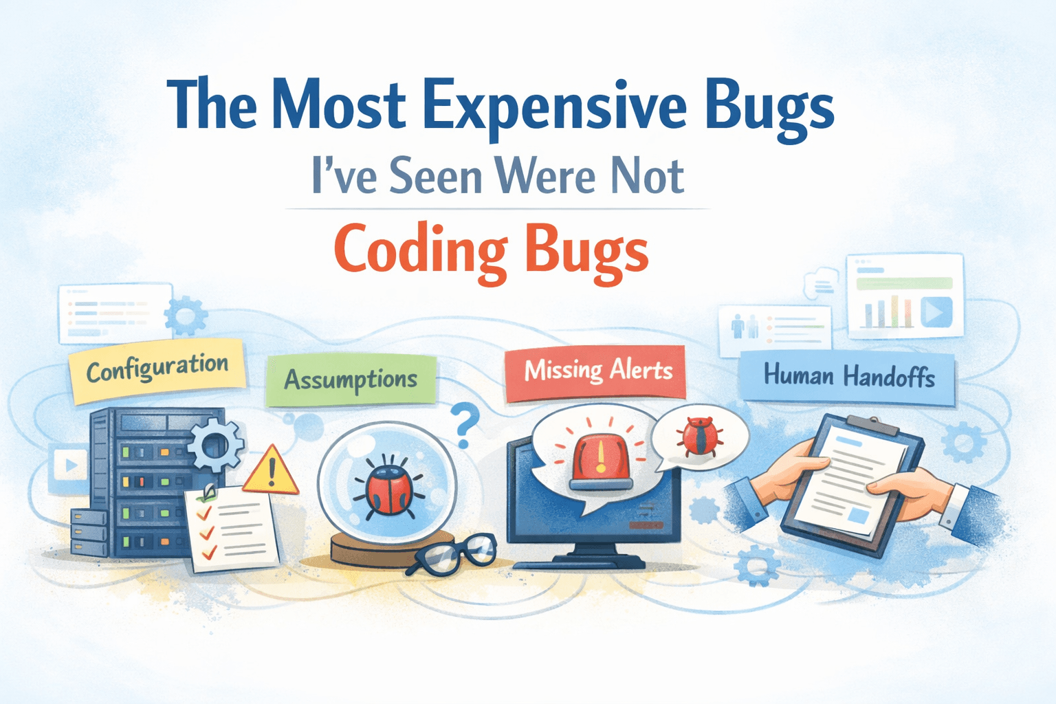 The Most Expensive Bugs I’ve Seen Were Not Coding Bugs
